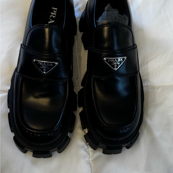 Prada Milano monolith loafers-New In Box! - Picture 5 of 9
